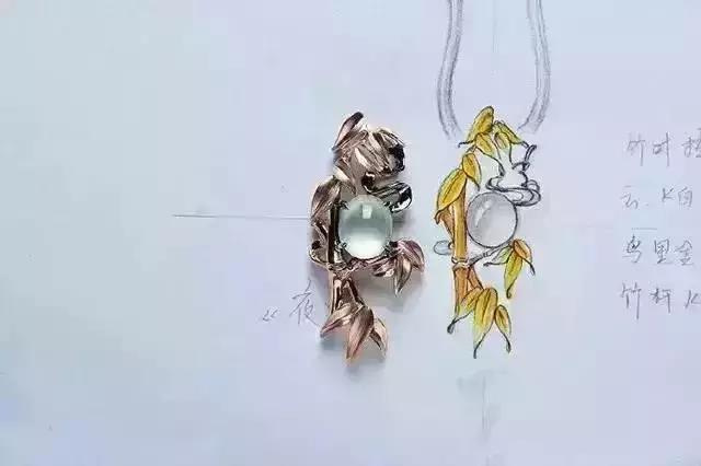 翡翠镶嵌设计图