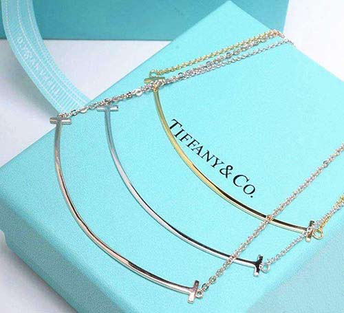 蒂芙尼微笑项链