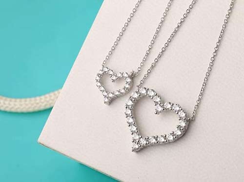 蒂芙尼爱心项链