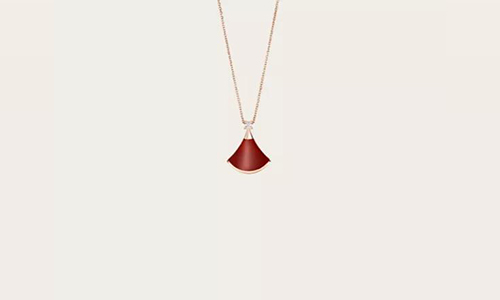 宝格丽扇子项链